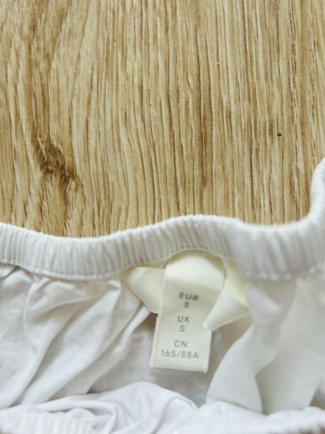 Krátky bavlnený top značky h&m, h&m,s