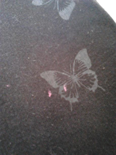 Motýlikové tepláčiky, h&m,98