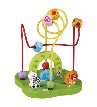 Drevený labyrint zoo,