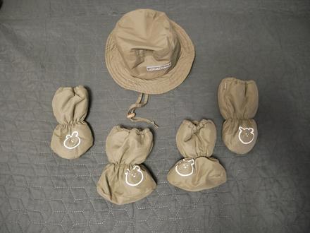 Suprava jonathan-zatepleny klobuk+rukavice+stucne, 68–80