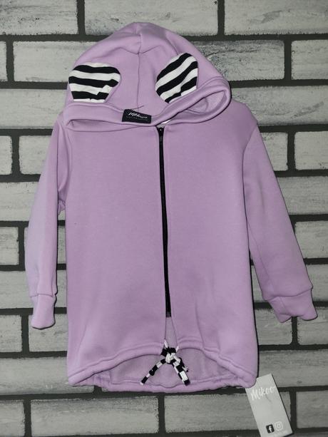 Mikoo mikinka s uskami fialova, 104 / 110 / 116 / 122