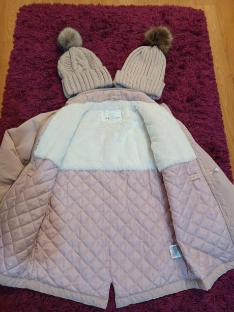 Zimná bundička, h&m,140
