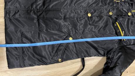 Zimná bunda s pravou kozusinou, xxl