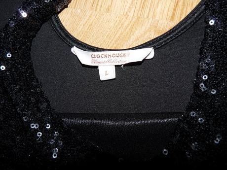 Flitrové šaty, clockhouse,l