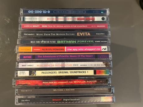 Rozne hudobne cd,