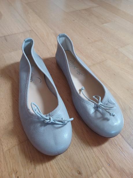 Kožené balerínky, 37