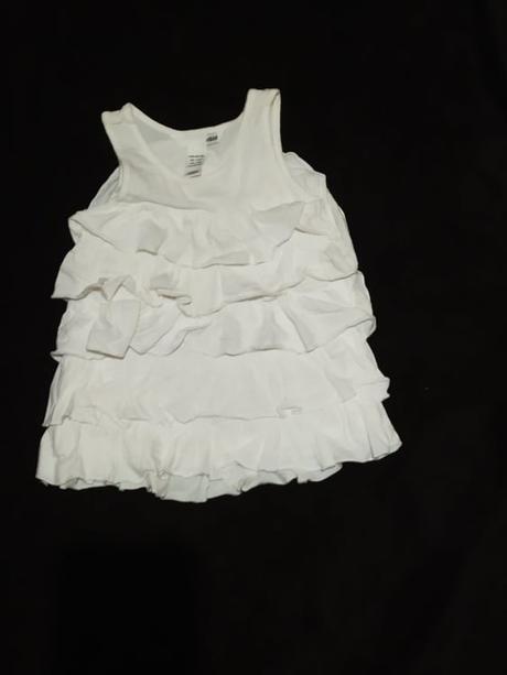 Volánikový top, h&m,86