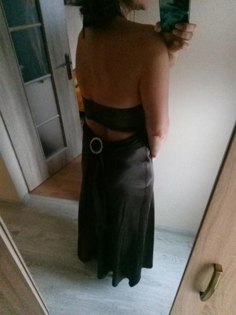 Čokoladovo hnedé šaty, 40