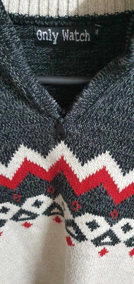 Pansky hruby pulover, xl