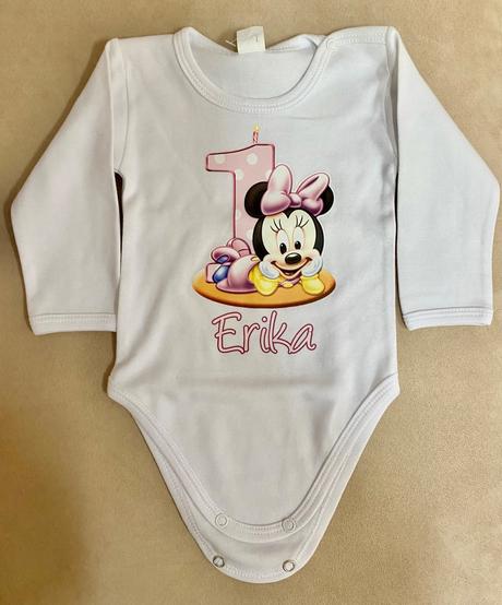 Detské body s vlastným menom- erika - veľ. 74, 74