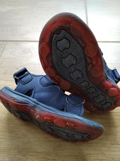 3 páry sandálok,veľ.25-26, 25