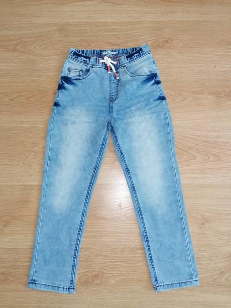 Rifľové nohavice z bio bavlny, 134