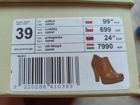 Topánky, deichmann,39