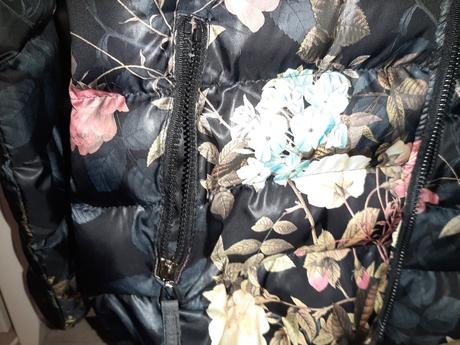 Perfektná kvetinková bunda, fishbone,s