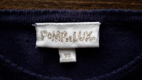 Pdl slivkovomodrý svetrík, pompdelux,98