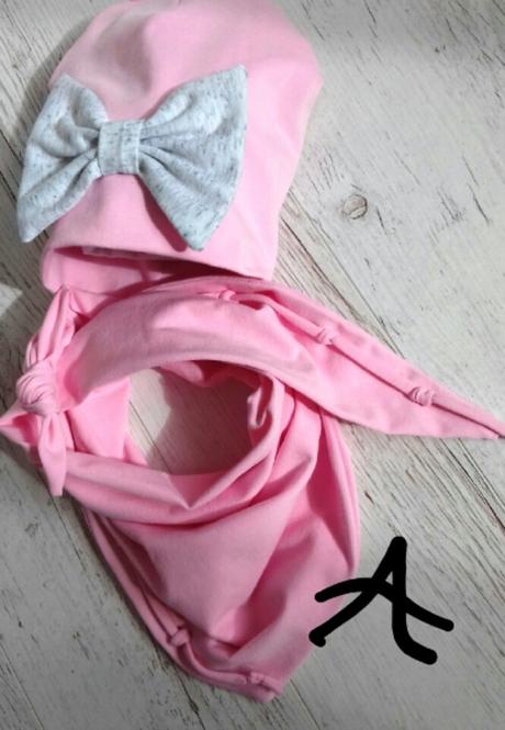 Kompletik maxi šatka a čiapka, 50 - 134