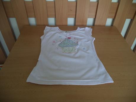 104 john lewis girl tričko, krásne bledoružové, john lewis,104