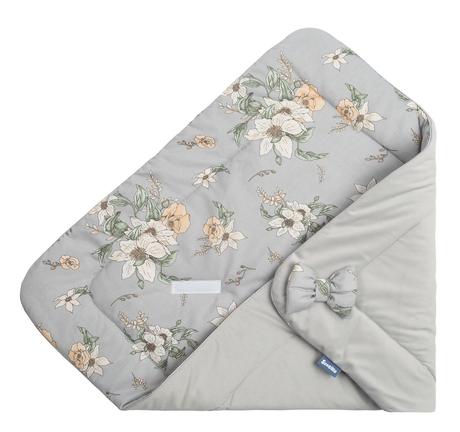 Sensillo zavinovačka velvet lilia šedá 75x75 cm,