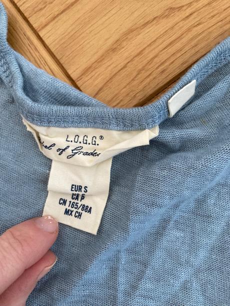 Ľanove tricko, h&m,s