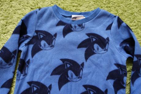 Pyžamko teplé flísové, h&m,98