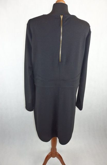 Soyaconcept čierne úpletové šaty, 52