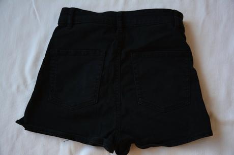 Kraťasy z tenšej rifloviny, h&m,32