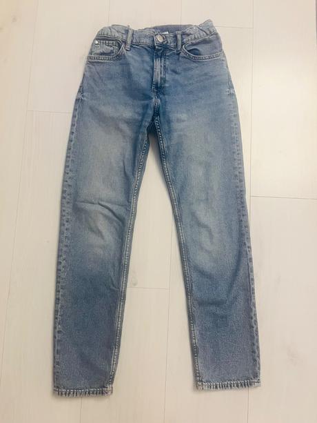 Šuchane džínsy, h&m,158