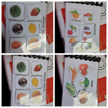 Mini activity book ovocie a zelenina, 