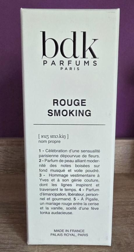Bdk - rouge smoking,