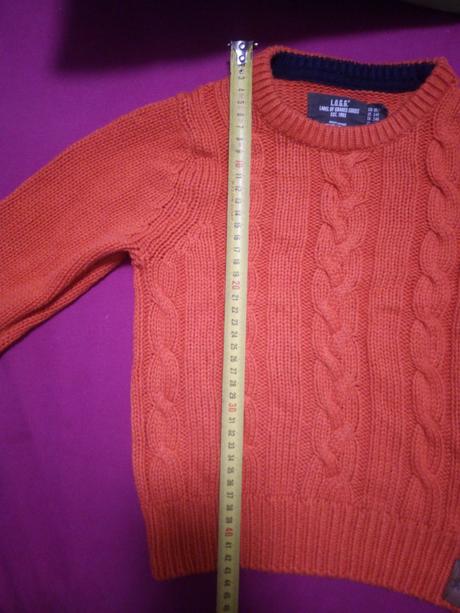 Oranžový svetrík, l.o.g.g.,98