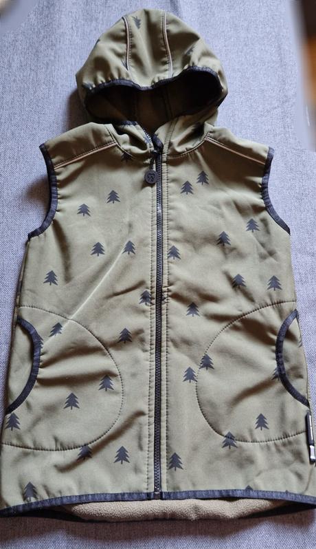Softshell vesta 122/128 sijeme srdcem, 128