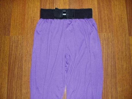 Nohavice s opaskom viskoza v.40, 40