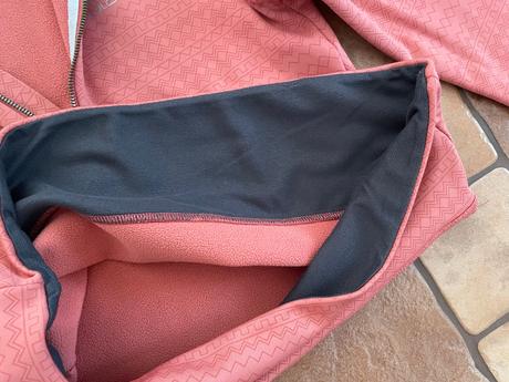 Mikina oranžová odlo, s