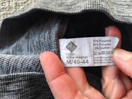 Športové legíny s vysokým pásom, 3 ks, 40