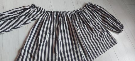 Sexi blúzka s odhalenými ramenami a dlhymi rukávmi, m