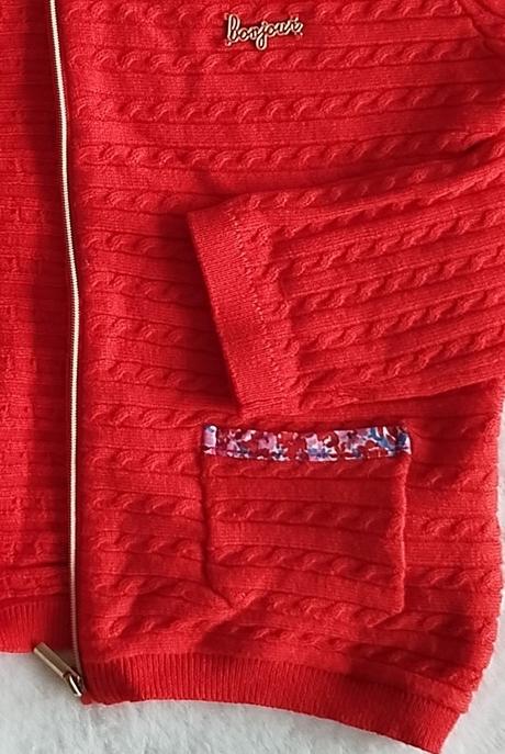 Červený kardigan /svetrík sergent major, sergent major,146