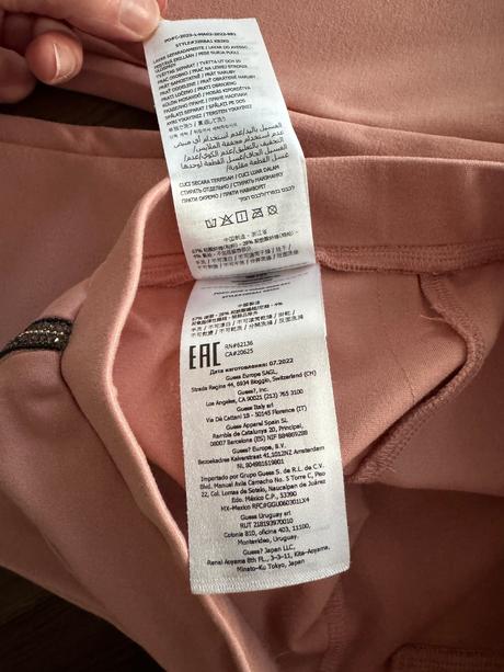 Štýlové staroružové nohavice guess s kamienkami, guess,140