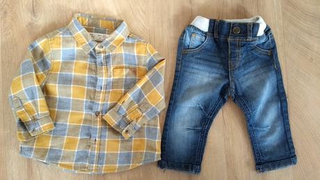 Kosela zara+pulover next+2xnohavice, 68–80