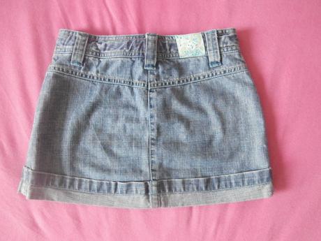 Riflová suknička, 122