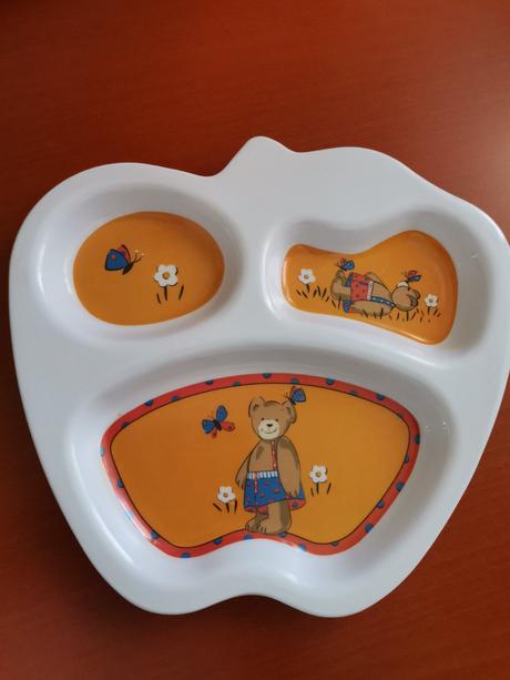 Detský tanierik delený na 3 časti, 