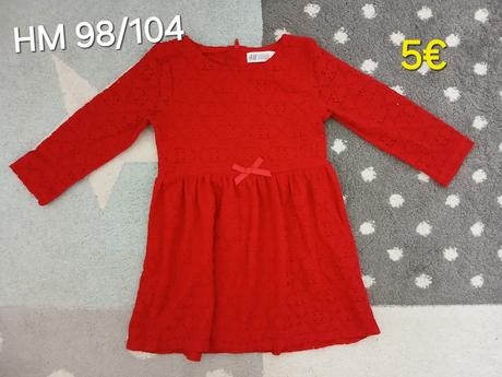 Cipkovane saty 98/104, h&m,104