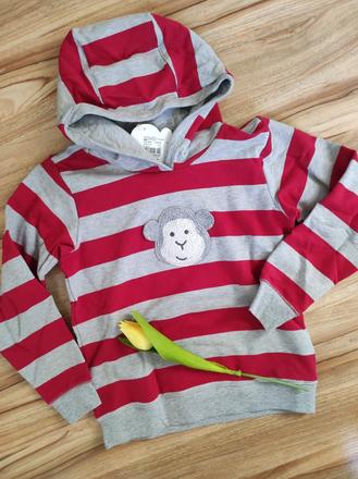 Piskacia mikina belly button, 110 / 122