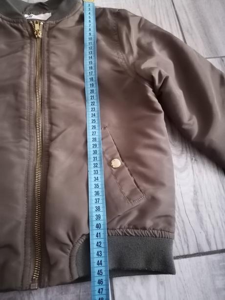 Dievčenská bombera - 128 h&m, h&m,128