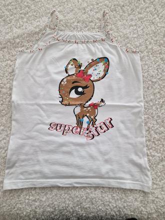 Dievčenské letné tielko superstar, 140