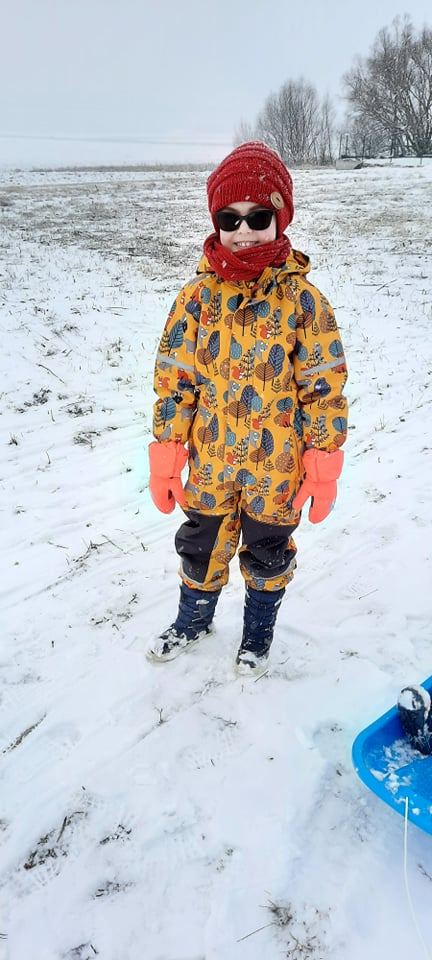 Teplá čiapka so šálom, 128