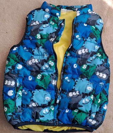 Detská zateplená vesta veľkosť 86, 86
