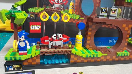 Lego sonic s krabicou ako nove, 