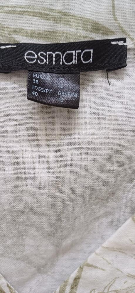 Esmara ľanové šaty 38, esmara,38