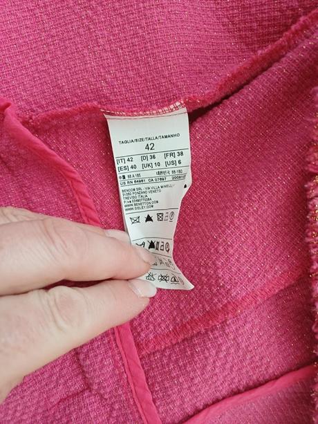 Dámske sako benetton č.m, benetton,m