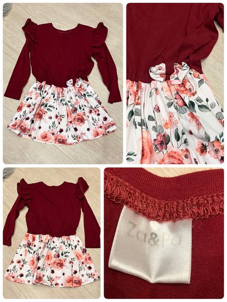 Dievčenské šaty s volánmi, 116